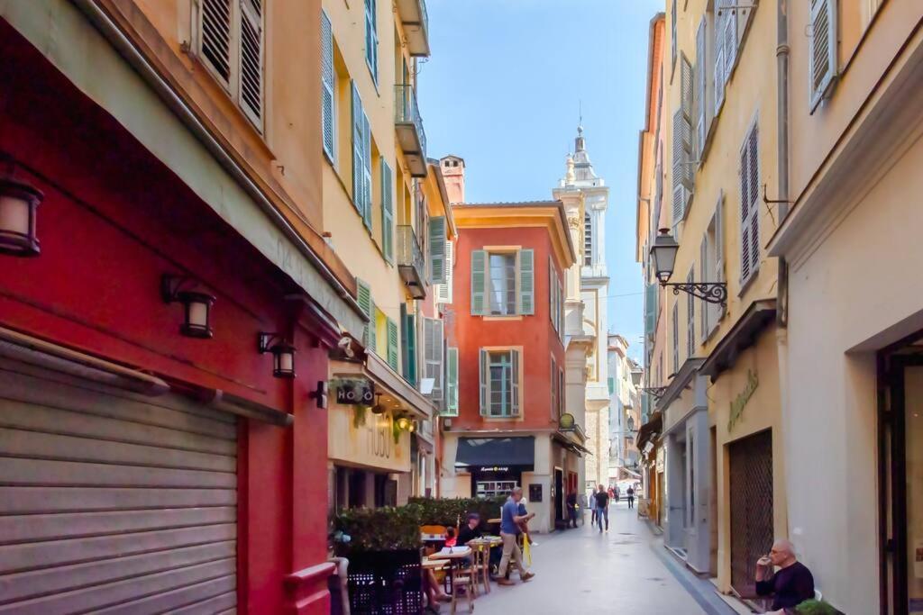 דירות ניס L23 Rossetti Old Town 3 Min To The Sea/Ac & Wifi מראה חיצוני תמונה